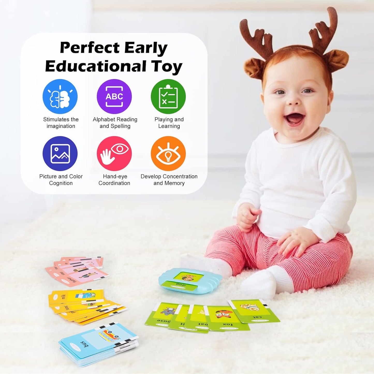 Tiny Minds™ Interactive Talking Flash Cards