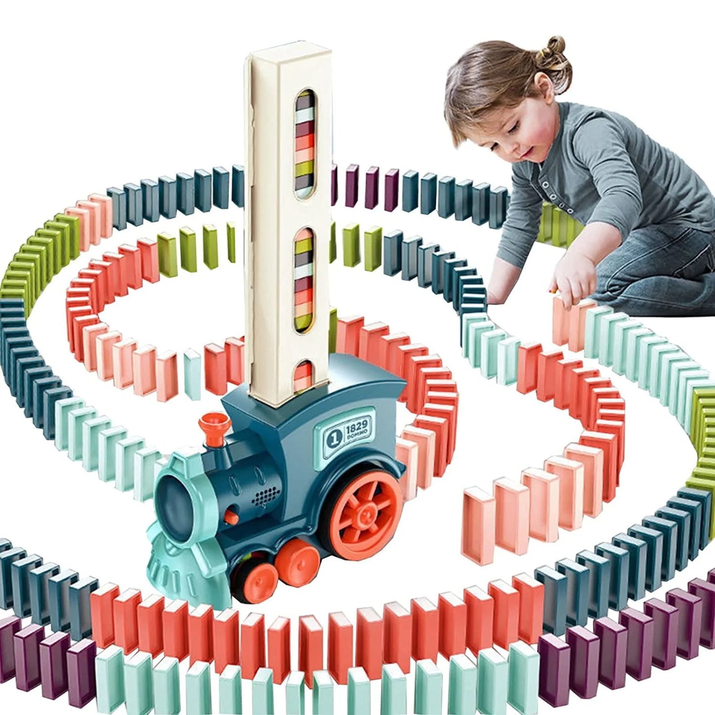 Tiny Minds™ Domino Train